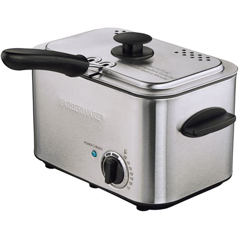 7QT12L Electric Deep Fryers for Restaurant Home Use, Detachable Stainless Steel Countertop Electric Oil Fryer with Temperature Control. . Farberware 19 liter deep fryer